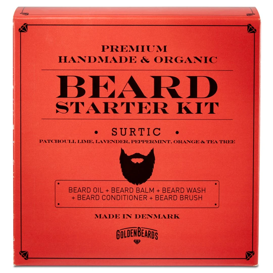Golden Beards Kit Débutant Pour Entretien Et Soin De La Barbe Surtic 4 Golden Beards Kit Débutant Pour Entretien Et Soin De La Barbe Surtic – Image 2