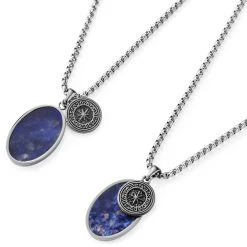Arkai Collier Orisun Atlas à Pierre Sodalite -Arkai Atlas Shop 3 3.fc3f6955d70447f952f2a412cf03bfbe