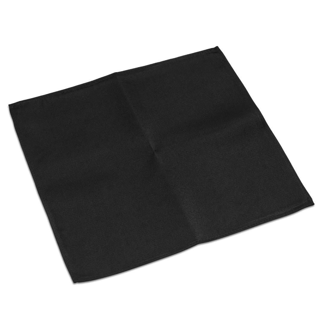 Bohemian Revolt Pochette De Costume Noire En Sergé De Soie 4 Bohemian Revolt Pochette De Costume Noire En Sergé De Soie – Image 2