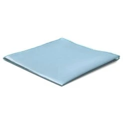 Trendhim Pochette De Costume Unie Bleu Bébé Brillant