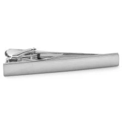 Warren Asher Pince à Cravate Argentée