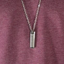 Fort Tempus Pendentif Lettres Et Crucifix 9 Fort Tempus Pendentif Lettres Et Crucifix -Arkai Atlas Shop 33 cross lettering steel necklace cropped2