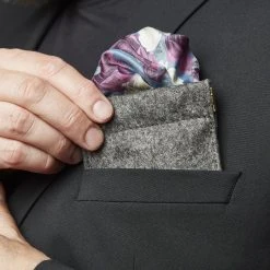 Trendhim Étui Pour Pochette De Costume En Feutre Gris -Arkai Atlas Shop 35a9683