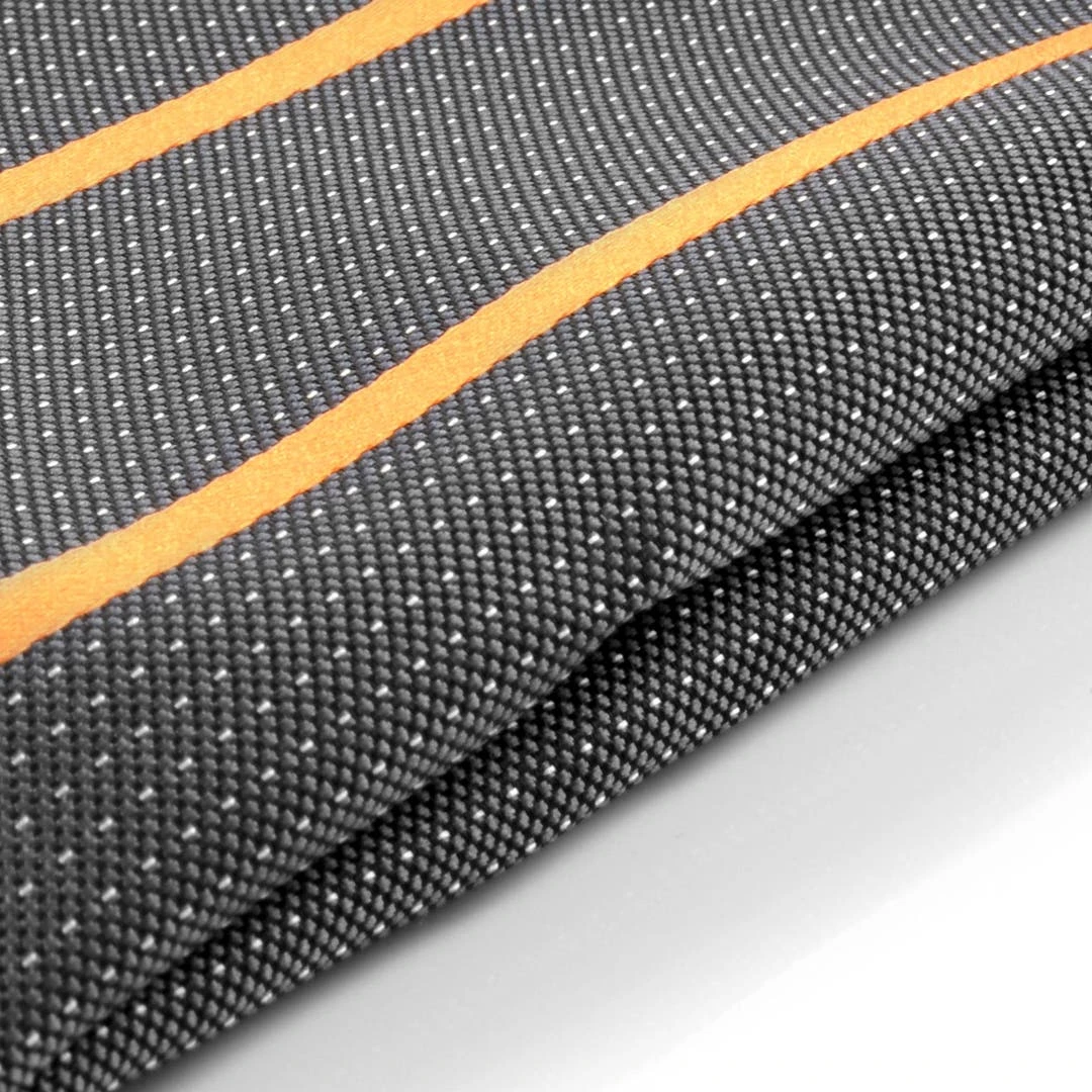 Tailor Toki Pochette De Costume Grise Et Orange 4 Tailor Toki Pochette De Costume Grise Et Orange – Image 2