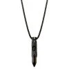 Arkai Collier Rico à Pendentif En Forme De Cartouche Noire Et Pierre Oeil De Tigre -Arkai Atlas Shop 4 1.6859e2e939feb7a20274c2148f18789c