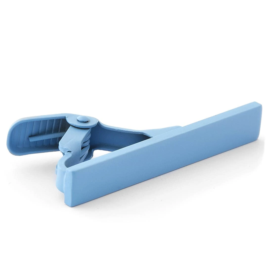 Warren Asher Pince à Cravate Bleu Clair 4 Warren Asher Pince à Cravate Bleu Clair – Image 2