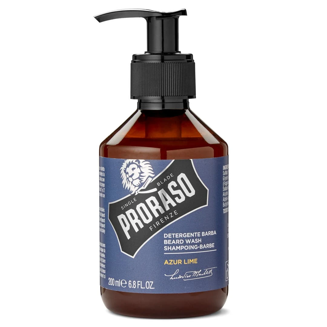 Proraso Shampoing Pour Barbe Azur Lime - 200 Ml 3 Proraso Shampoing Pour Barbe Azur Lime - 200 Ml