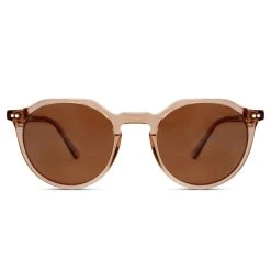 Otsu Occasus | Lunettes De Soleil Translucides De Style Vintage à Verres Ronds Polarisés