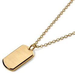 Lucleon Collier à Plaque D'identification Militaire Dorée -Arkai Atlas Shop 4 2.ed157304813a341601626c725ef4cb82