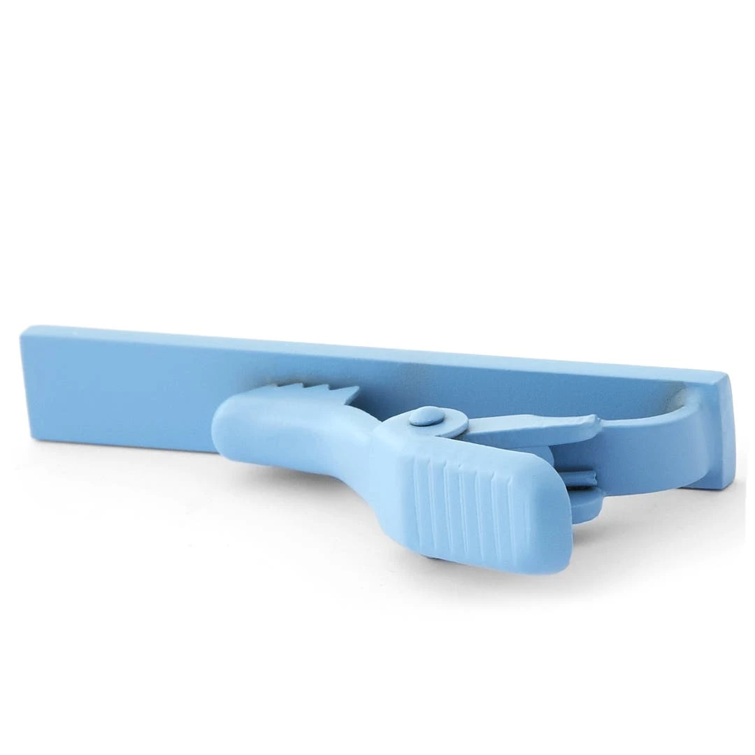 Warren Asher Pince à Cravate Bleu Clair 5 Warren Asher Pince à Cravate Bleu Clair – Image 3