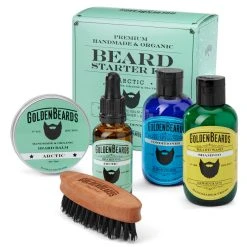 Golden Beards Kit Débutant Pour Entretien Et Soin De La Barbe Arctic