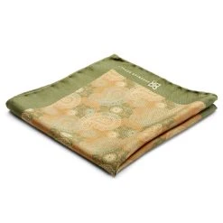 Bohemian Revolt Pochette De Costume En Soie Bryon Brux