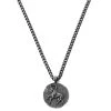 Lucleon Astro | Collier En Acier Inoxydable Argenté Avec Signe Astrologique Du Bélier -Arkai Atlas Shop 5 1 1astrro