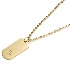 Lucleon Collier Zodiaque En Acier Doré - Le Capricorne -Arkai Atlas Shop 5 2.67c58d2f8756b4a7541121730c7799da