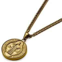 Lucleon Sanctus | Collier Doré Avec Médaille De Saint-Benoît 11 Lucleon Sanctus | Collier Doré Avec Médaille De Saint-Benoît -Arkai Atlas Shop 5 2 f946377b5fa41ff58f496ad2e030ee33