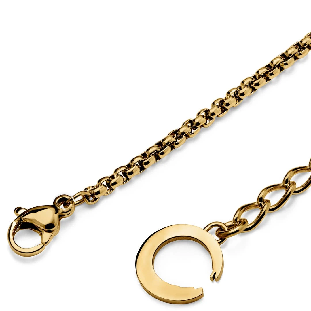 Otsu Fahrenheit | Collier En Métal Doré à Pendentif En Croix 8 Otsu Fahrenheit | Collier En Métal Doré à Pendentif En Croix – Image 6