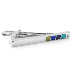 Warren Asher Pince à Cravate Marine