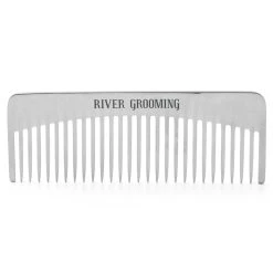 River Grooming Peigne En Acier "Le Basique" - Large