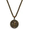 Lucleon Sanctus | Collier Doré Vintage Avec Médaille De Saint-Benoît -Arkai Atlas Shop 6 1 4c482ad5fa52d1cba9da03f8579fe2dd