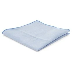 Bohemian Revolt Carré De Poche Bleu Pastel