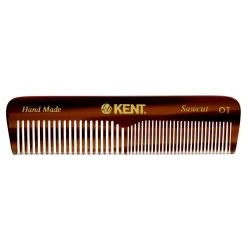 Kent Brushes Peigne Denture Fin / Grossier Tortue Kam