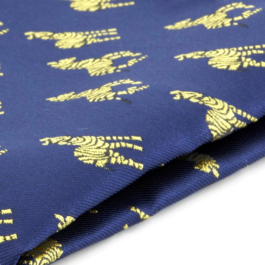 Tailor Toki Pochette De Costume Bleue à Motif Zèbre 4 Tailor Toki Pochette De Costume Bleue à Motif Zèbre – Image 2