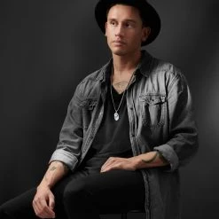 Arkai Collier Orisun Atlas à Pierre Sodalite -Arkai Atlas Shop 7 1 24634