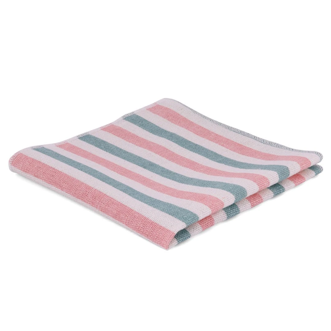 Tailor Toki Pochette De Costume à Rayures Pastels 3 Tailor Toki Pochette De Costume à Rayures Pastels