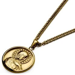 Lucleon Sanctus | Collier En Métal Doré à L'effigie De La Vierge Marie -Arkai Atlas Shop 7 2 b77b54c2e3360d0562ce70cda803c722