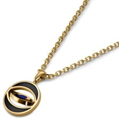 Waykins Evil Eye | Chaîne Dorée Avec Pendentif Rotatif -Arkai Atlas Shop 7 3neye