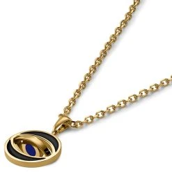 Waykins Evil Eye | Chaîne Dorée Avec Pendentif Rotatif -Arkai Atlas Shop 7 4neye