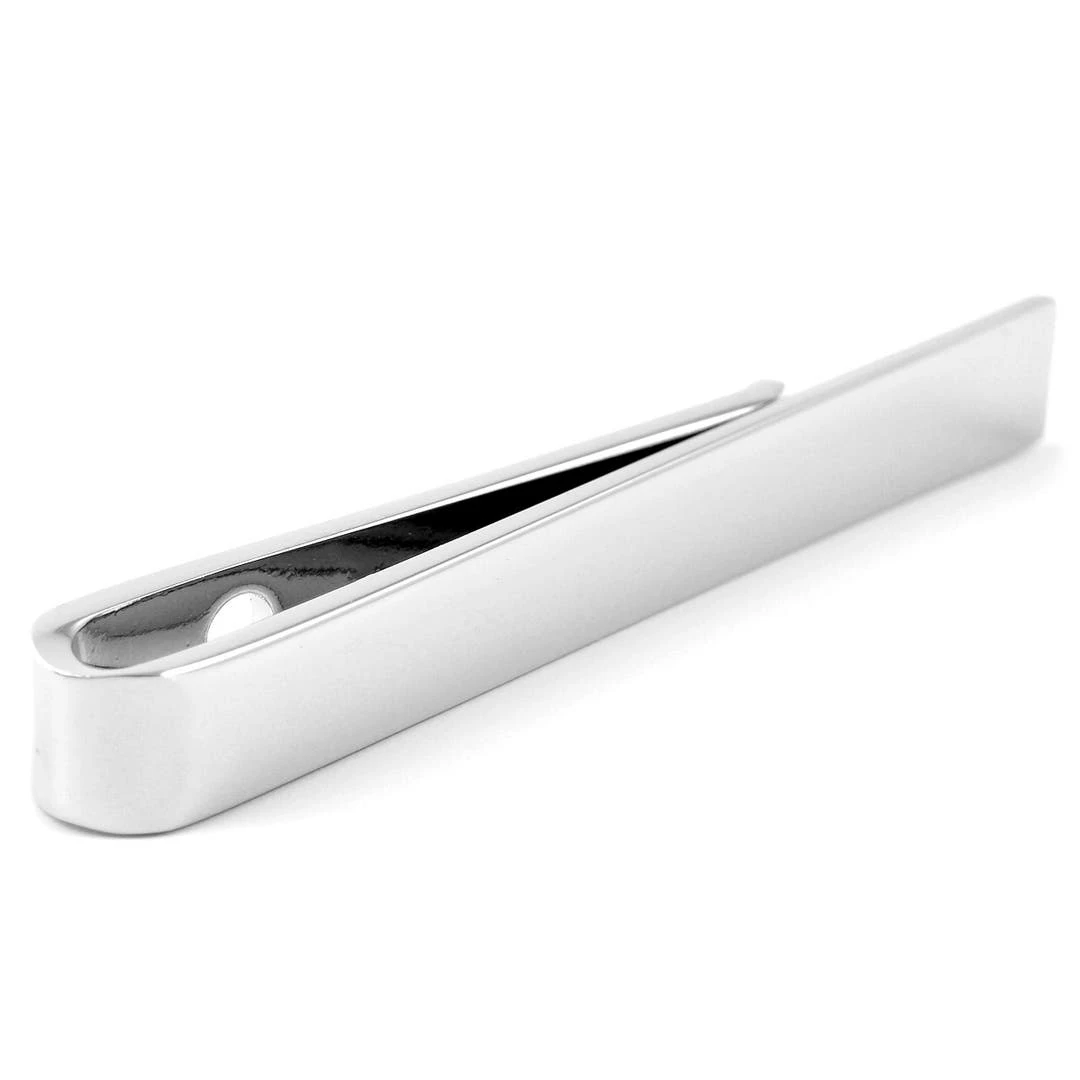 Warren Asher Pince à Cravate Argentée 5 Warren Asher Pince à Cravate Argentée – Image 3