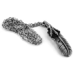 Fort Tempus Collier à Griffes Et Plumes Argentées -Arkai Atlas Shop 9 2 252