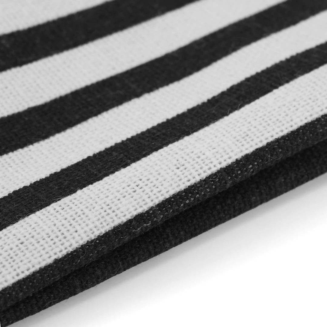 Tailor Toki Pochette De Costume à Rayures Noires Et Blanches 4 Tailor Toki Pochette De Costume à Rayures Noires Et Blanches – Image 2