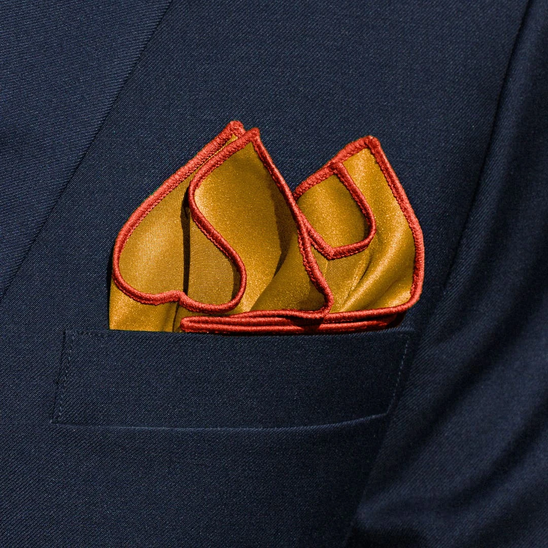 Trendhim Pochette De Costume Classique Jaune Automne 5 Trendhim Pochette De Costume Classique Jaune Automne – Image 3