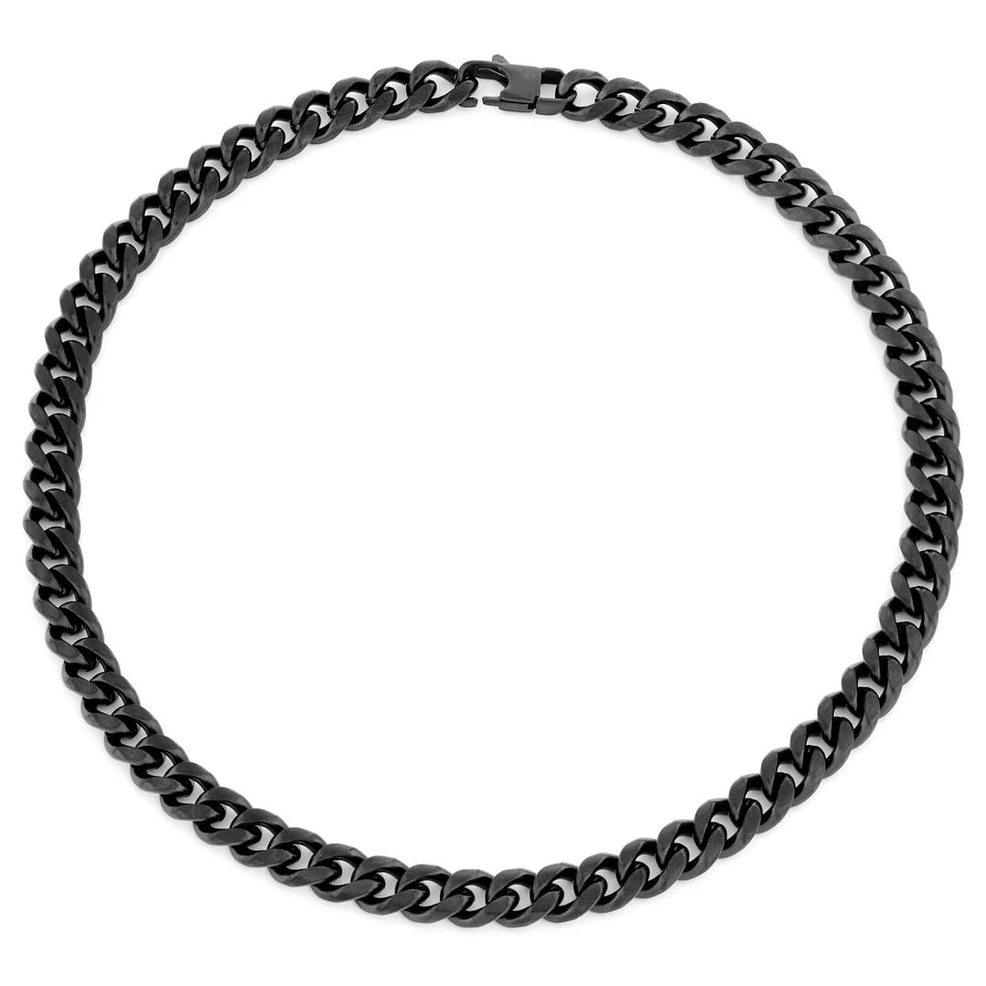 Lucleon Chaîne Noire à Mailles De 10mm 4 Lucleon Chaîne Noire à Mailles De 10mm – Image 2