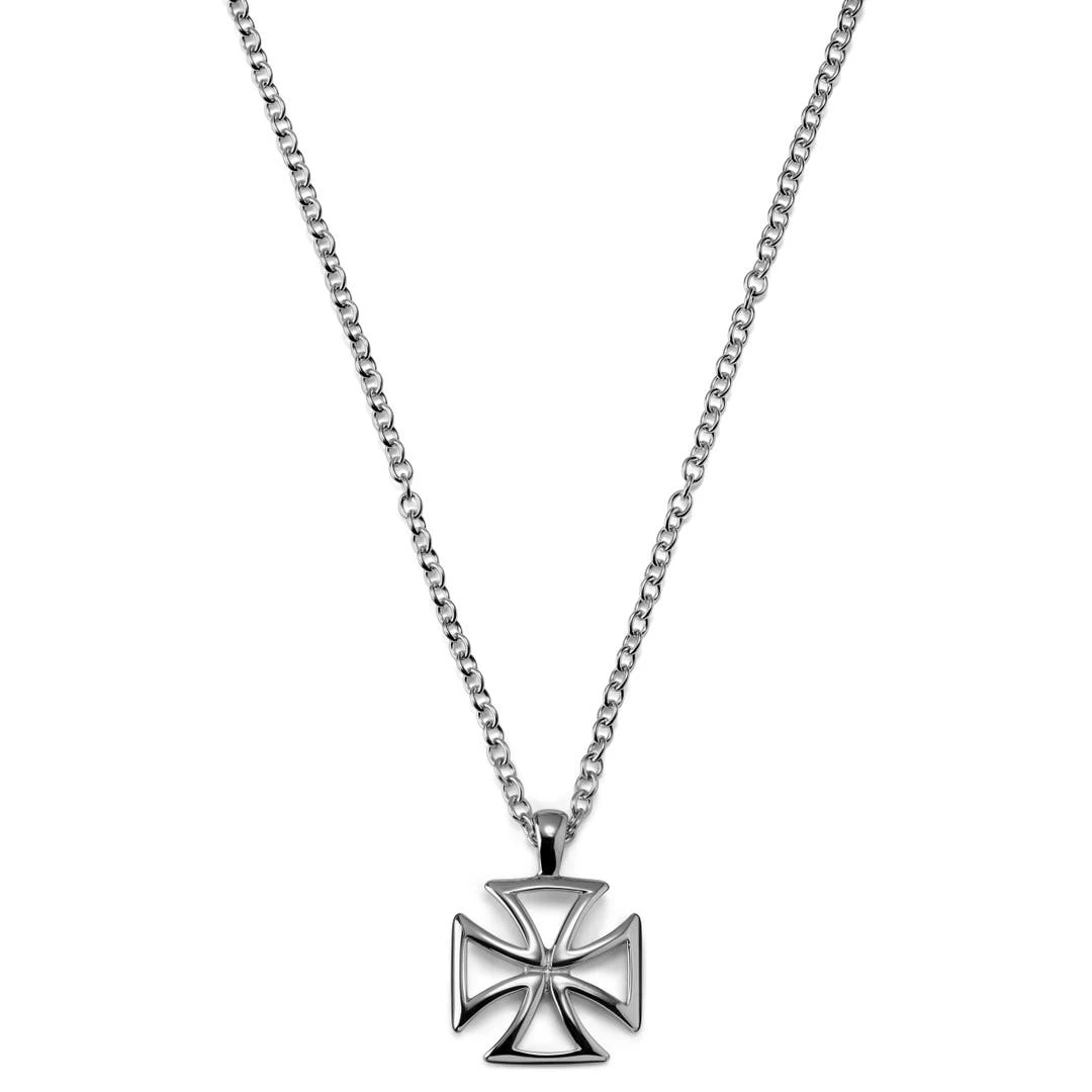 Lucleon Collier En Acier Croix De Malte 6 Lucleon Collier En Acier Croix De Malte – Image 4