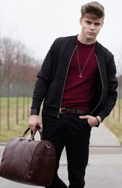 Lucleon Collier En Acier à Pendentif Ancre Marine -Arkai Atlas Shop billed 1 151 1