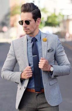 Warren Asher Pince à Cravate Courte Carré Vert Foncé -Arkai Atlas Shop billed 1 98