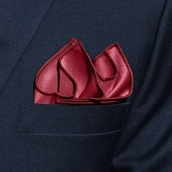 Trendhim Pochette De Costume Classique Bordeaux -Arkai Atlas Shop burgundy 1