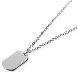 Lucleon Collier Avec Pendentif Plaque Militaire Classique -Arkai Atlas Shop cgukgjhg