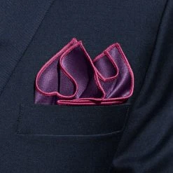 Trendhim Pochette De Costume Classique Violet Foncé -Arkai Atlas Shop dark purple 1