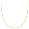 Lucleon Chaîne Dorée à Mailles De 2 Mm