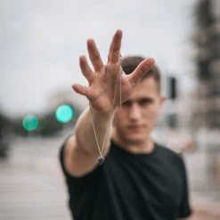 Lucleon Collier En Acier à Pendentif Argenté En Forme De Diamant -Arkai Atlas Shop igc kacper zielinski lucleon 1 14531