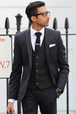 Tailor Toki Mouchoir De Poche En Coton Noir Et Blanc à Pois -Arkai Atlas Shop img 0299 3