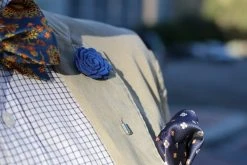 Tailor Toki Pochette De Costume Bleue à Motif Floral 11 Tailor Toki Pochette De Costume Bleue à Motif Floral -Arkai Atlas Shop img 2029 1