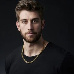 Lucleon Chaîne Dorée à Mailles De 8 Mm -Arkai Atlas Shop jwm megashoot 1 15160