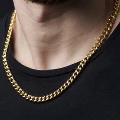 Lucleon Chaîne Dorée à Mailles De 8 Mm -Arkai Atlas Shop jwm megashoot 1 15160c8u