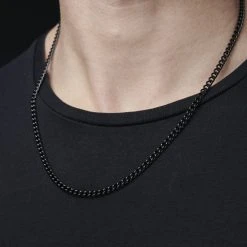 Lucleon Chaîne Noire à Mailles De 4 Mm -Arkai Atlas Shop jwm megashoot 2 15124