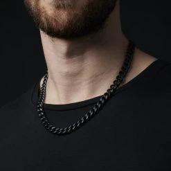 Lucleon Chaîne Noire à Mailles De 10mm 10 Lucleon Chaîne Noire à Mailles De 10mm -Arkai Atlas Shop jwm megashoot 2 15140